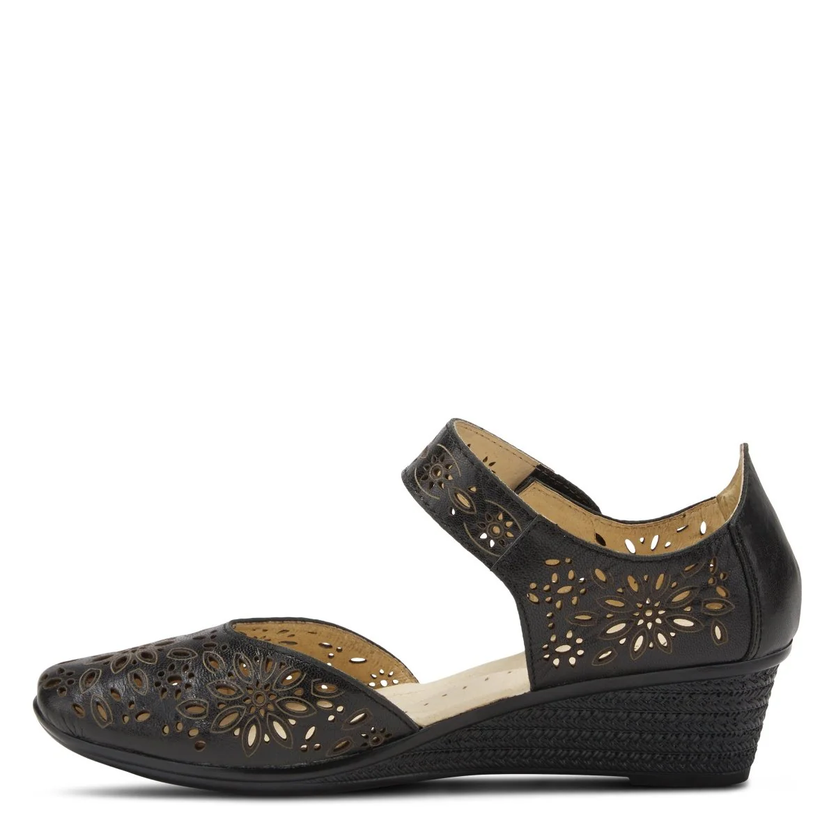 Spring Step Shoes Nougat Mary Jane Women's Leather Wedge Shoe - Image 33