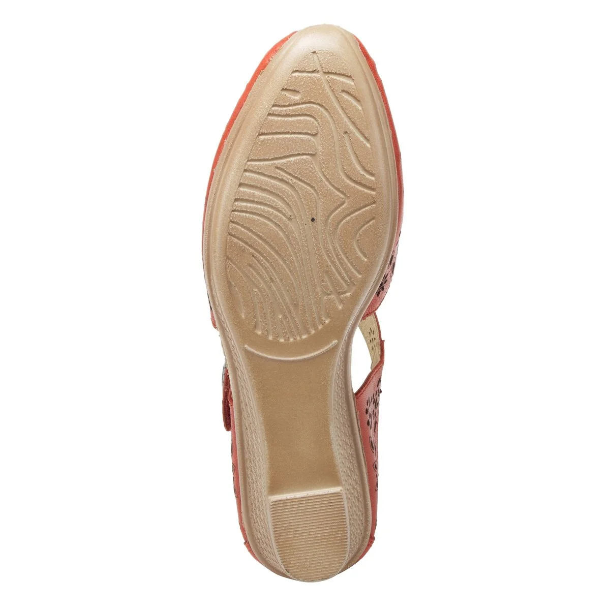 Spring Step Shoes Nougat Mary Jane Women's Leather Wedge Shoe - Image 9