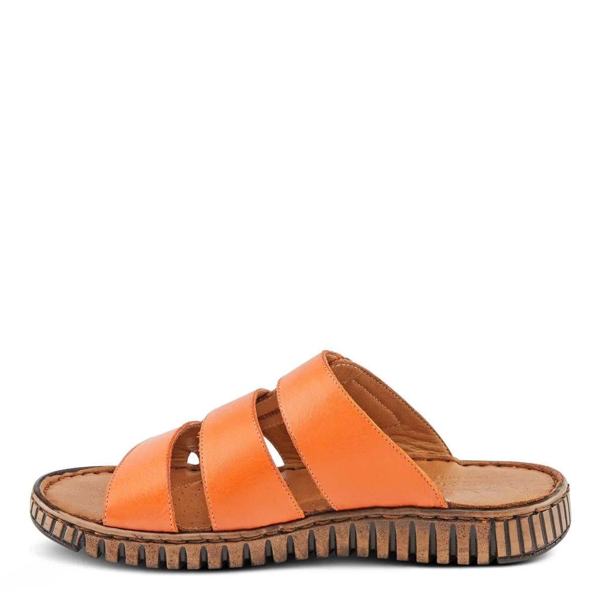 Spring Step Shoes Olly Sandals Women’s Leather Slip On 1" Heel - Image 2