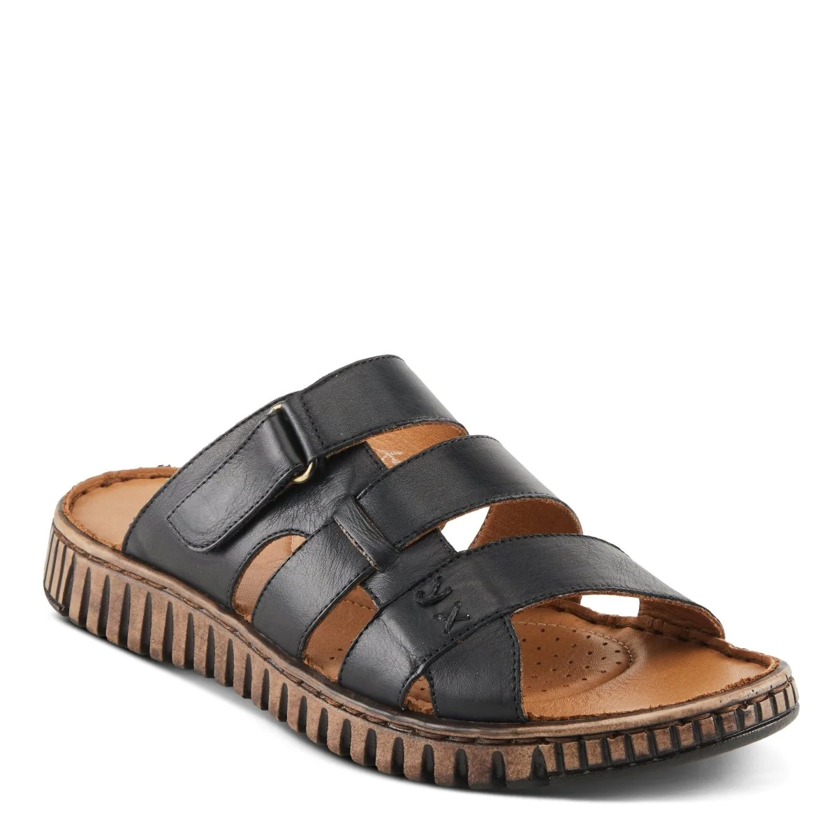 Spring Step Shoes Olly Sandals Women’s Leather Slip On 1" Heel - Image 36