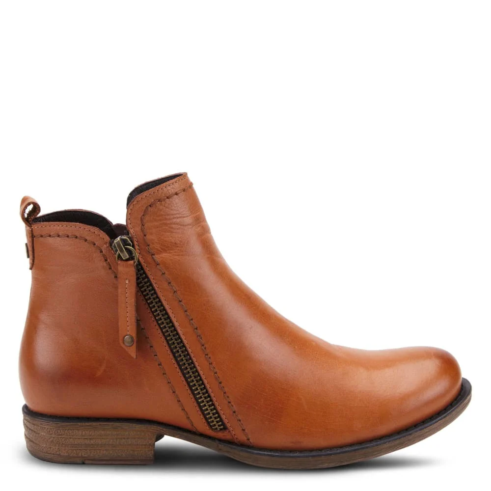 Spring Step Shoes Oziel Women's Classic Leather Zipper Booties - Image 5