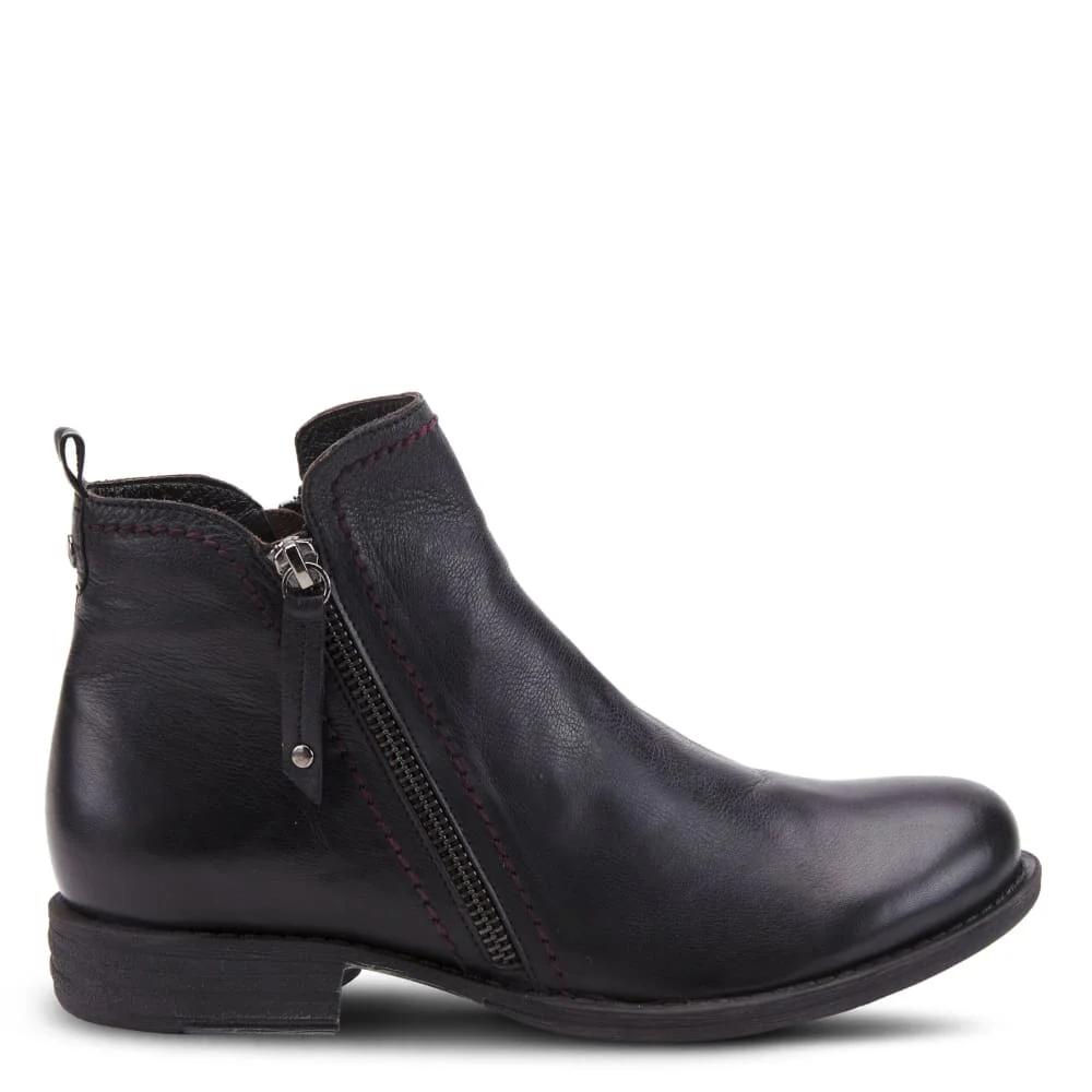 Spring Step Shoes Oziel Women's Classic Premium Leather Zipper Boots - Image 33