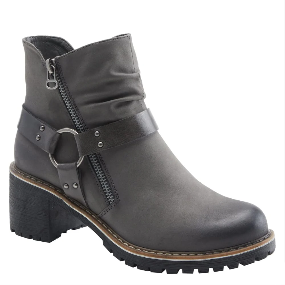 Spring Step Shoes Patrizia Firewood Women's Leather O Ring Harness Boots - Image 11