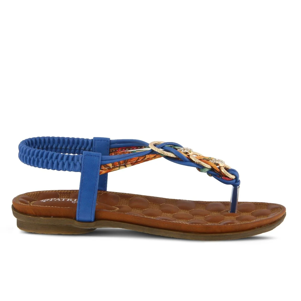 Spring Step Shoes Patrizia Gadelina Women's Sandals Floral Rhinestones - Image 17