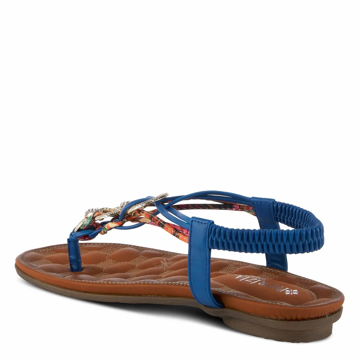 Spring Step Shoes Patrizia Gadelina Women's Sandals Floral Rhinestones - Image 19