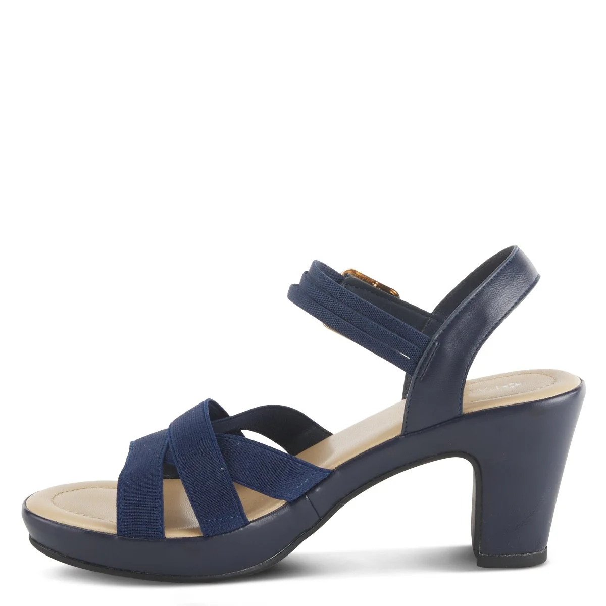 Spring Step Shoes Patrizia Neesa Stretch Sandal Women’s Leather Comfort Heels - Image 9