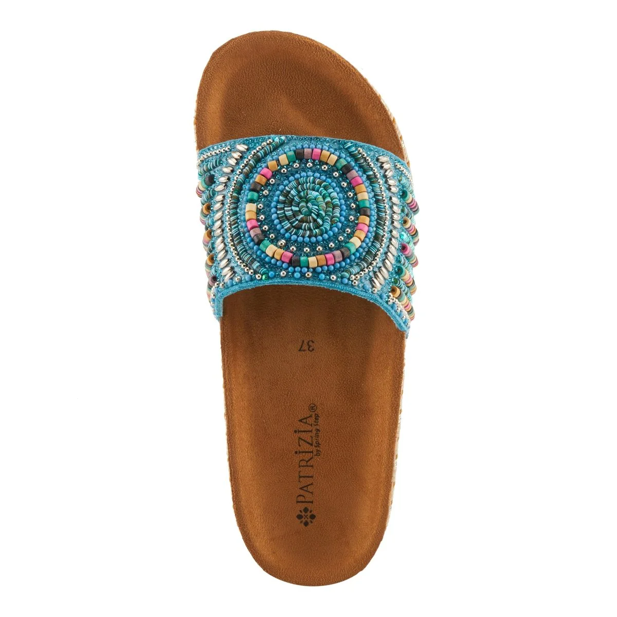 Spring Step Shoes Patrizia Swirla Sandals Women’s Multicolor Wedge - Image 3