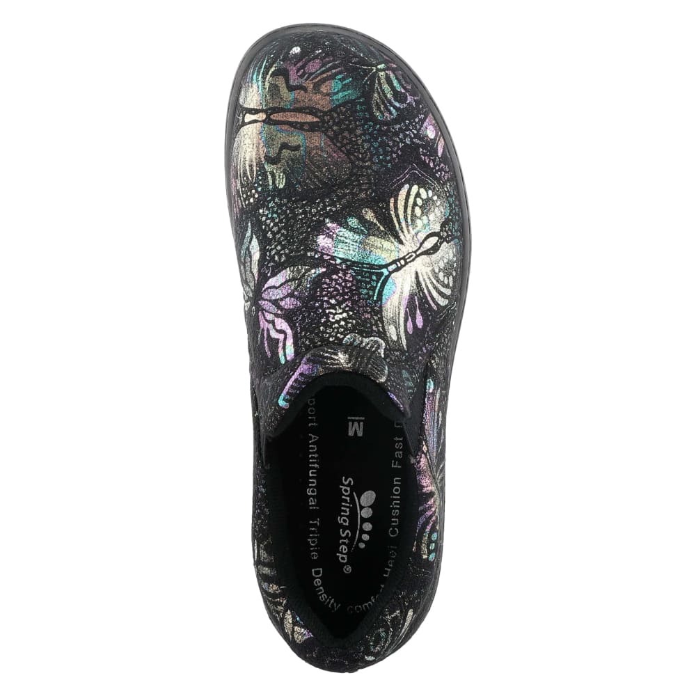 Spring Step Shoes Winfrey Flutter Women's Slip On Black Multi - Image 3