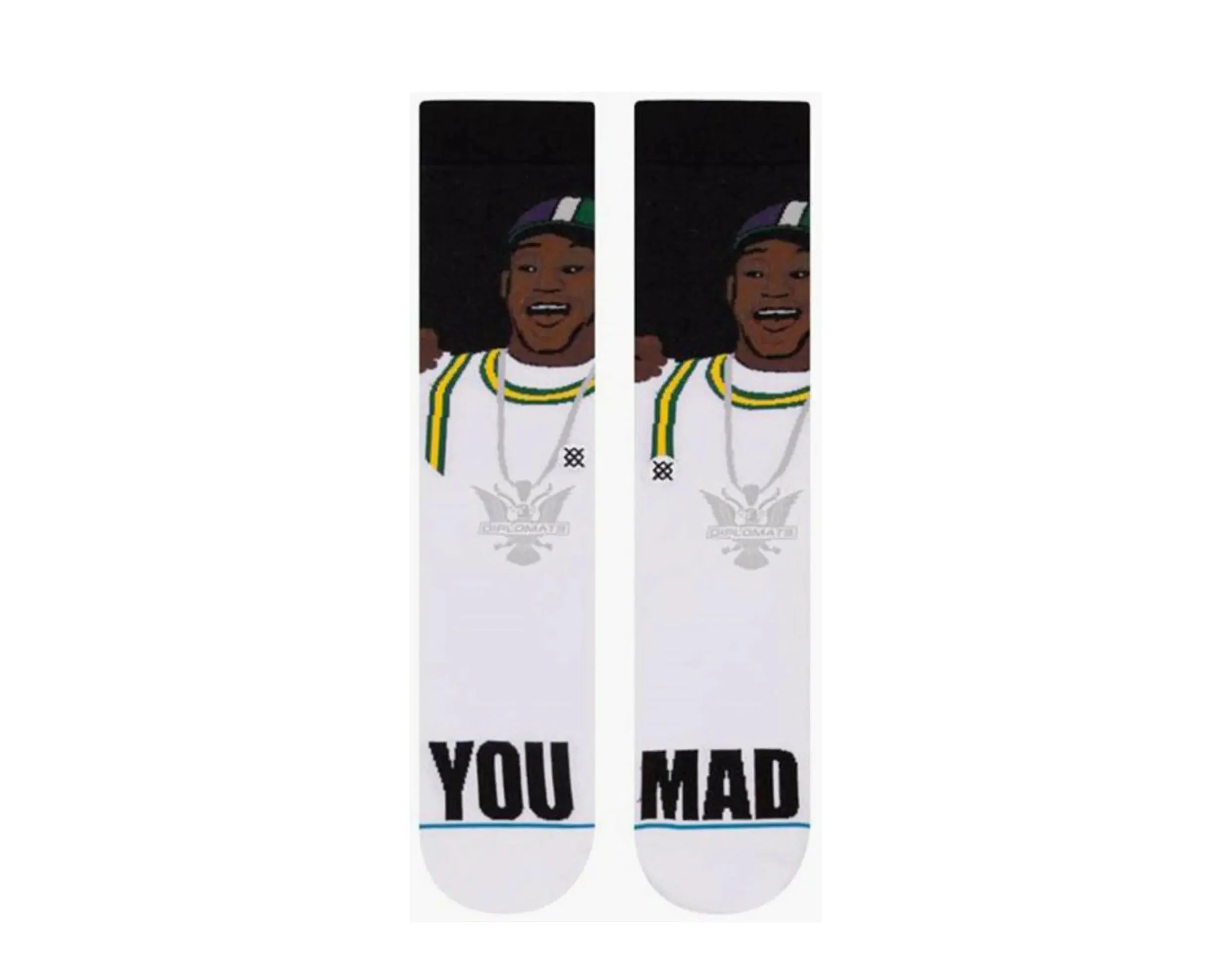 Stance Anthem Cam'ron You Mad Crew Socks - Image 2