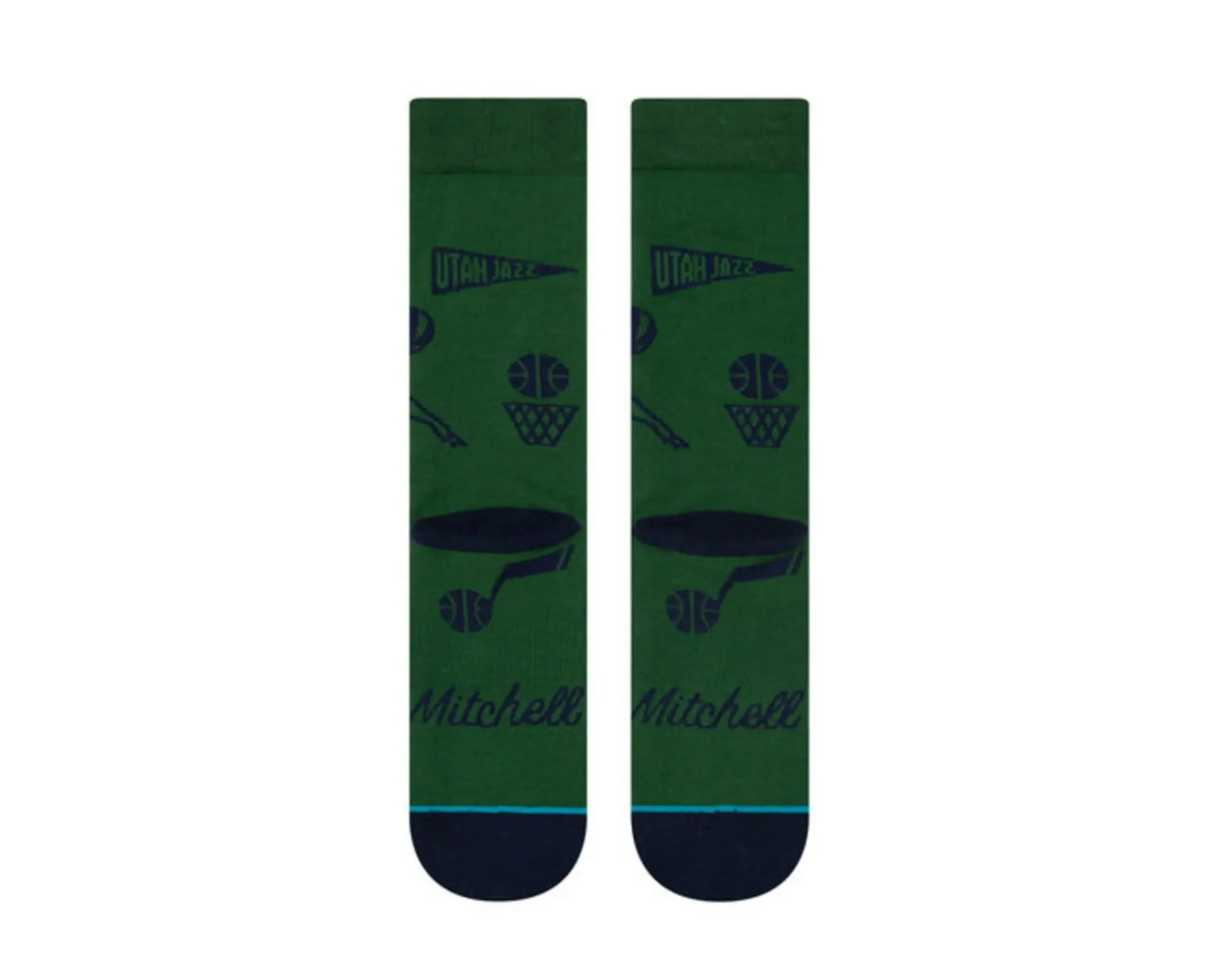 Stance Casual Donovan Stencil Crew Socks Athletic Comfort - Image 3