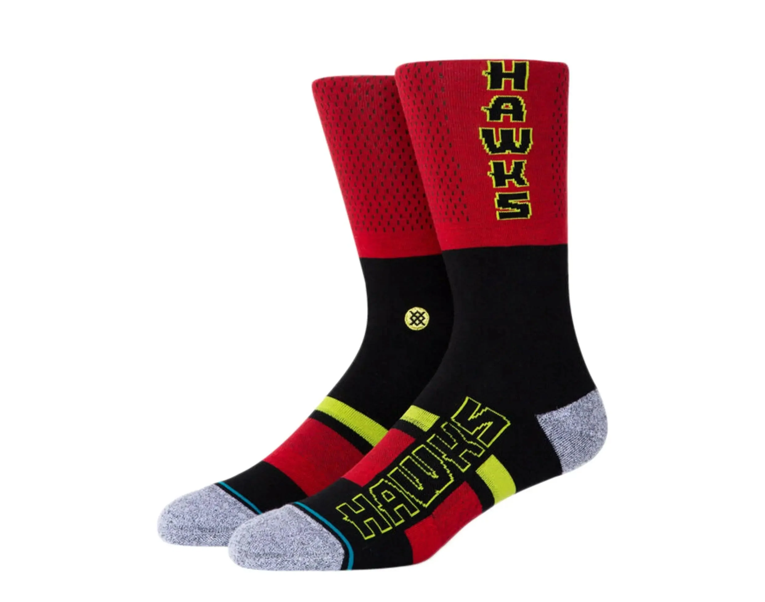 Stance Casual Nba Hawks Shortcut 2 Crew Socks Official