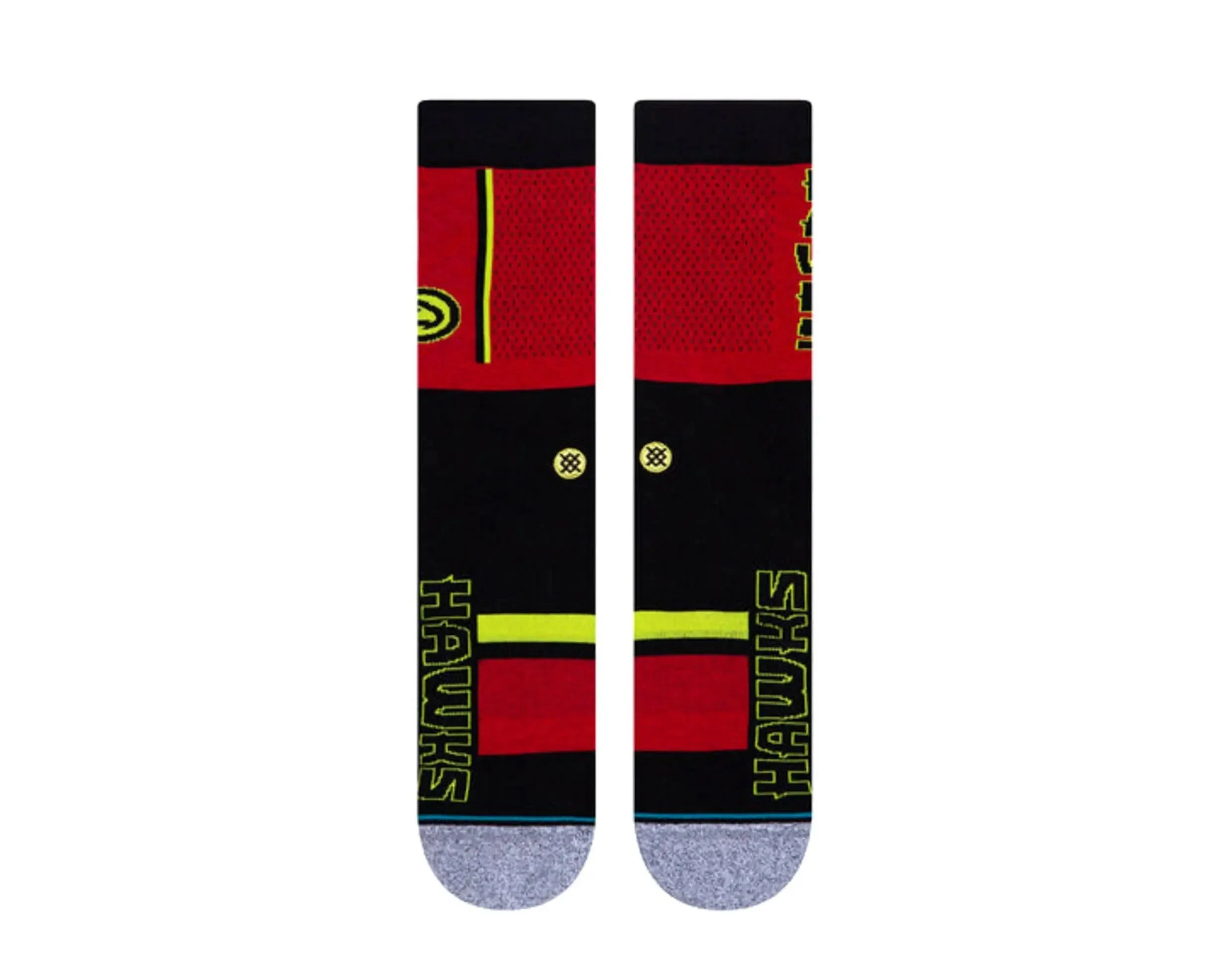 Stance Casual Nba Hawks Shortcut 2 Crew Socks Official - Image 2