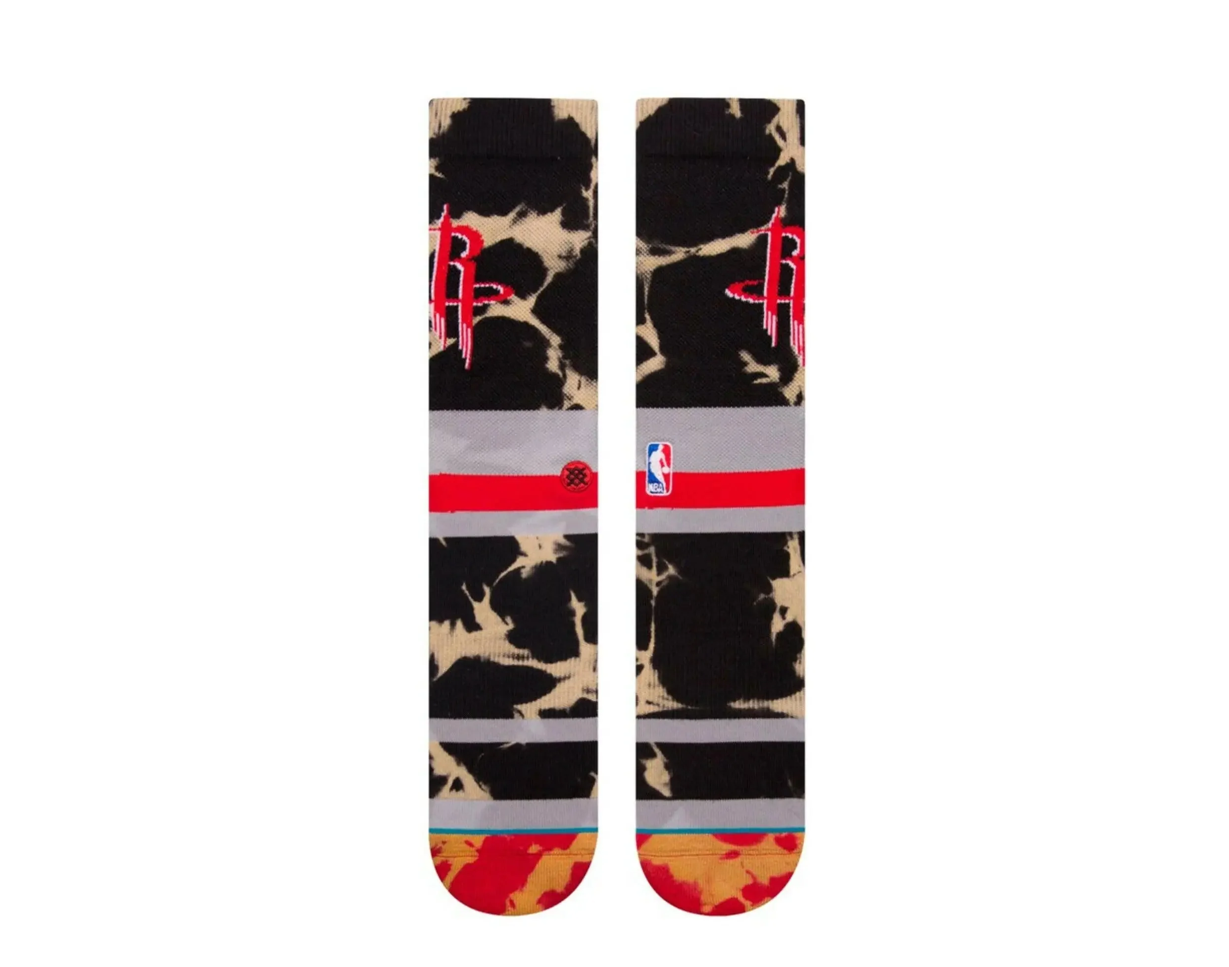 Stance Casual NBA Houston Rockets Acid Wash Crew Socks - Image 2