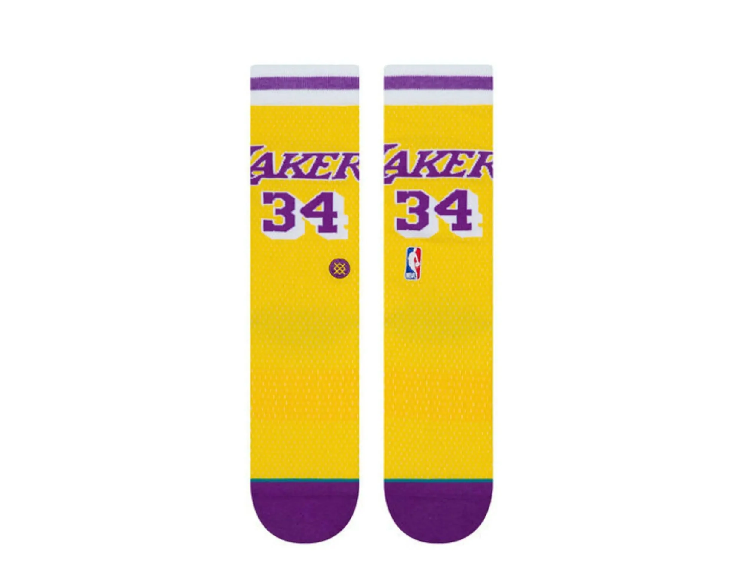 Stance Shaq HWC Jersey Crew Socks NBA Edition Authentic - Image 2